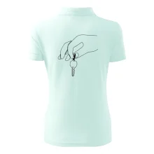 Kľúče a ruka jedným ťahom