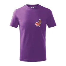 Folklór na prsníku líška