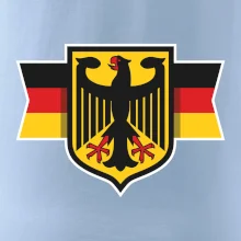 Nemecká orlica a vlajka