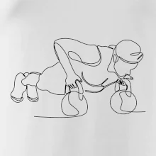 Kitebell posilňovanie jedným ťahom Kitebell posilňovanie jedným ťahom