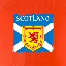 Škótska vlajka s erbom leva