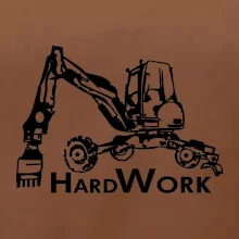 Hard Work kráčajúce rýpadlo