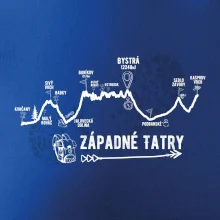 Profil kopca Západné Tatry