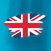 Britská vlajka roztrhaná