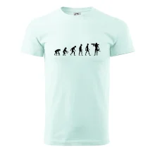 Evolúcia drevorubač - píla a kmeň