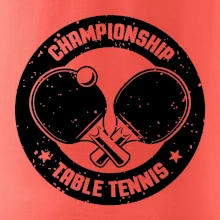 Championship Table tennis - kulatý Championship Table tennis - kulatý