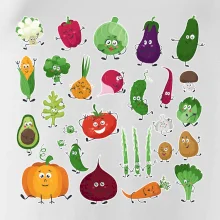 Veselá zelenina Veselá zelenina