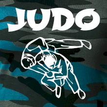 Judo nápis + postavy Judo nápis + postavy
