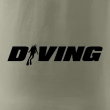 Diving nápis potápač