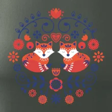 Folklór - dve líšky Folklór - dve líšky