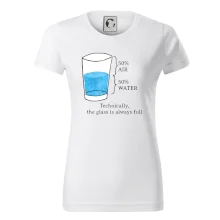 Technically, the glass is always full