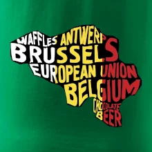 Mapy - názvy miest - Belgicko