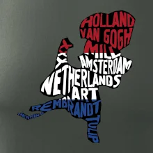 Mapy - názvy miest - Holandsko