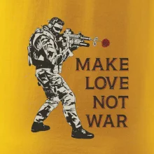 Ruže v zbrani, make love not war