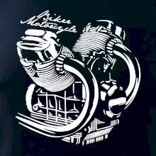 Biker Motorcycle motor