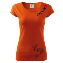 Cycling nápis šikmo