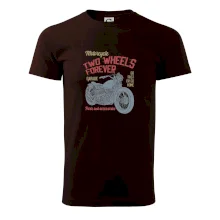 Two wheels forever go fast Two wheels forever go fast