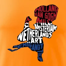 Mapy - názvy miest - Holandsko