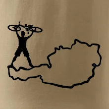 Cyklista - Mapa Rakúska