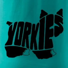 Yorkšírský teriér - Yorkie - Nápis v tele