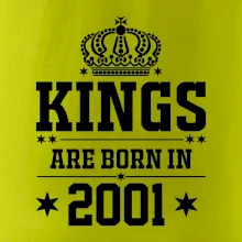 Kings are born in 2001