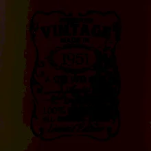 Vintage Etiketa - 1951