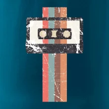 Retro kazeta - pruhy