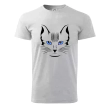 Mačka hlava skica Mačka hlava skica