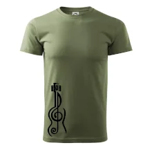 Husľový kľúč gitara