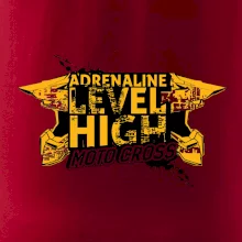 Motocross adrenaline level high