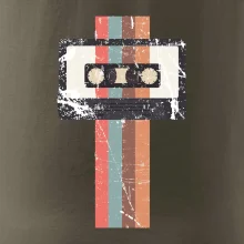 Retro kazeta - pruhy