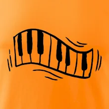 Klávesy kreslené Klávesy kreslené