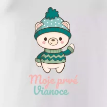 Moje prvé Vianoce - medvedík