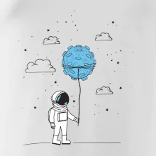 Astronaut s balónikom Astronaut s balónikom