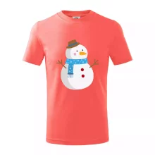 Snehuliak so šálom