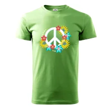 Peace symbol abstraktný