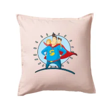 Táta superman - dievča a chlapec