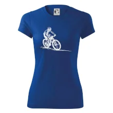 MTB kreslený cyklista MTB kreslený cyklista