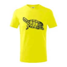 Ceruzkou kreslená korytnačka