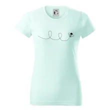 Dráha letu včely - slučka