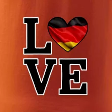 Love Nemecká vlajka