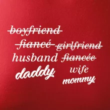 Partnerské tričko nastávajúci rodičia