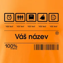 Čárový kód - Vlastní text