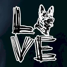 Nemecký ovčiak love