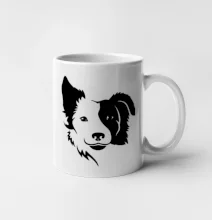 Border kólia obrys hlavy