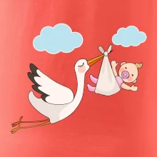 Bocian čakáme bábätko - dievča Bocian čakáme bábätko - dievča