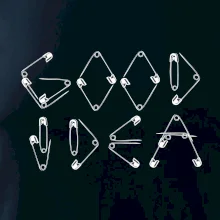 Good Idea nápis zatvárací špendlík