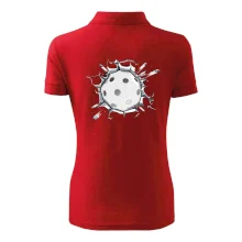 Florbal lopta v triku Florbal lopta v triku