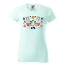 Folklór - dva farebné vtáčiky