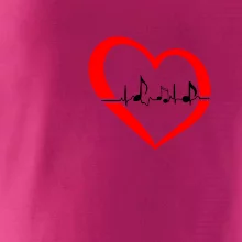 Moje srdce bije pre hudbu - srdce malé